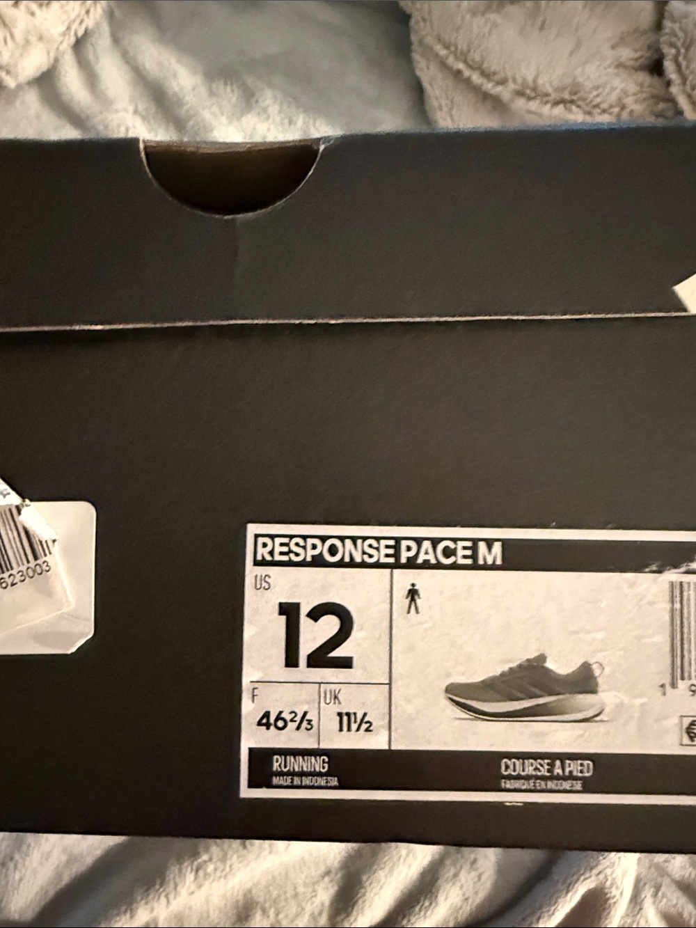 adidas Response Pace M Running Shoes - Black
